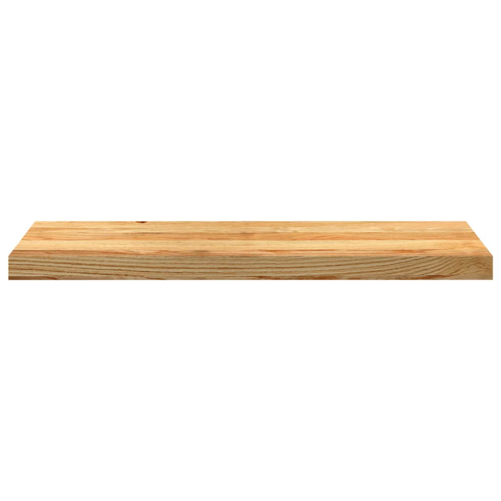Produktbild för Trappstegsmattor 8 pcs ljusbrun 80x30x2 cm massiv ek