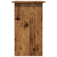 Produktbild för Skrivbord åldrat trä 80x45x74 cm konstruerat trä