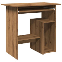 Produktbild för Skrivbord artisan ek 80x45x74 cm konstruerat trä