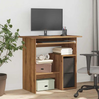 Produktbild för Skrivbord artisan ek 80x45x74 cm konstruerat trä