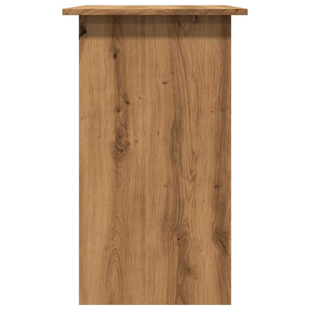 Produktbild för Skrivbord artisan ek 80x45x74 cm konstruerat trä