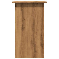 Produktbild för Skrivbord artisan ek 80x45x74 cm konstruerat trä