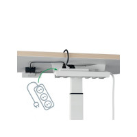Produktbild för Bord LEITZ electrisk höj-sänk vit