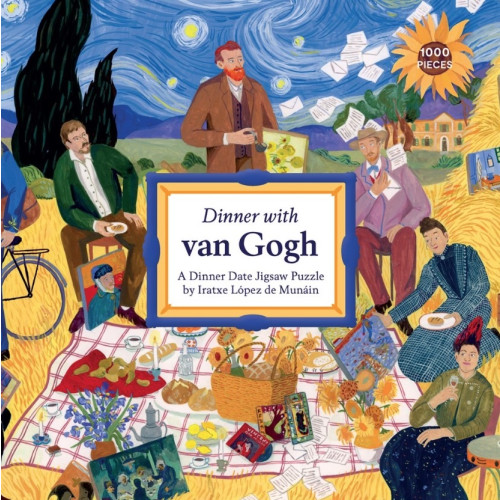 Thames & Hudson Ltd. Pussel Dinner with van Gogh 1000 bitar