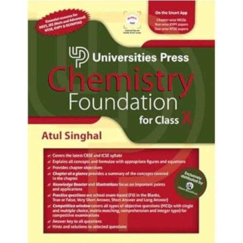 Universities Press Chemistry Foundation for Class X (häftad, eng)