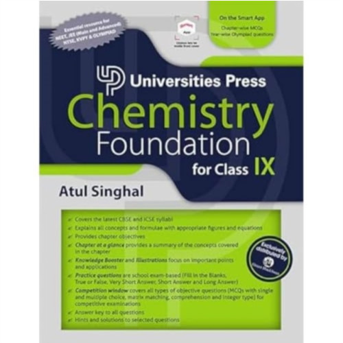 Universities Press Chemistry Foundation for Class IX (häftad, eng)