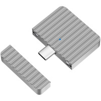 Produktbild för Mini-kabinett för PCIe NVMe SSD USB-C Aluminium