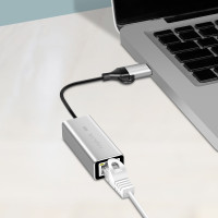 Produktbild för USB-A/USB-C -> 2,5 Gigabit Nätverksadapter RJ45