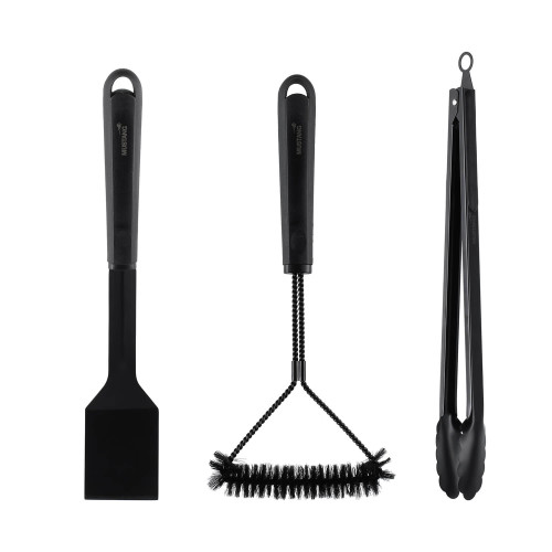 Mustang Grill Tool Set 3 pcs Black Line