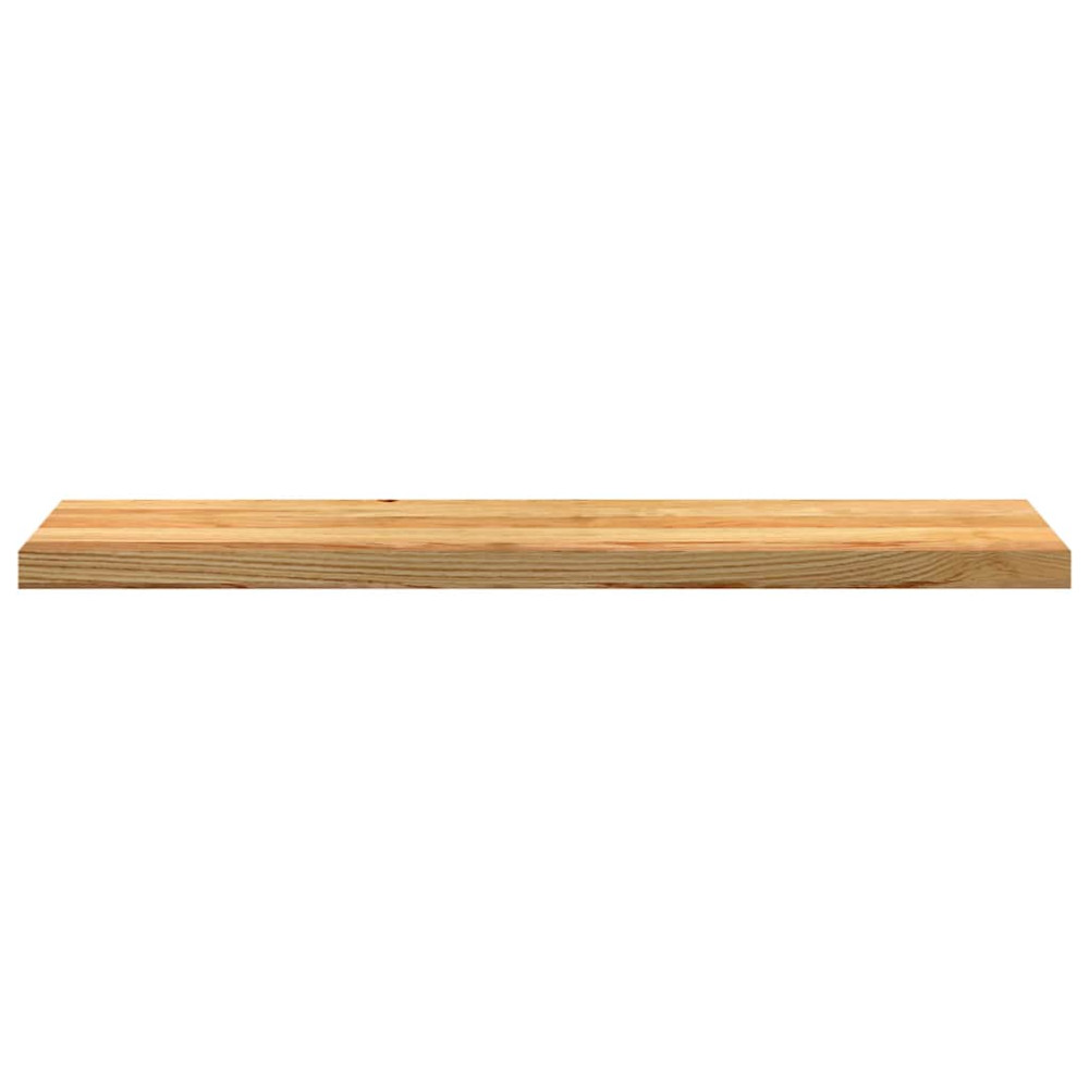 Produktbild för Trappstegsmattor 20 pcs ljusbrun 110x25x2 cm massiv ek