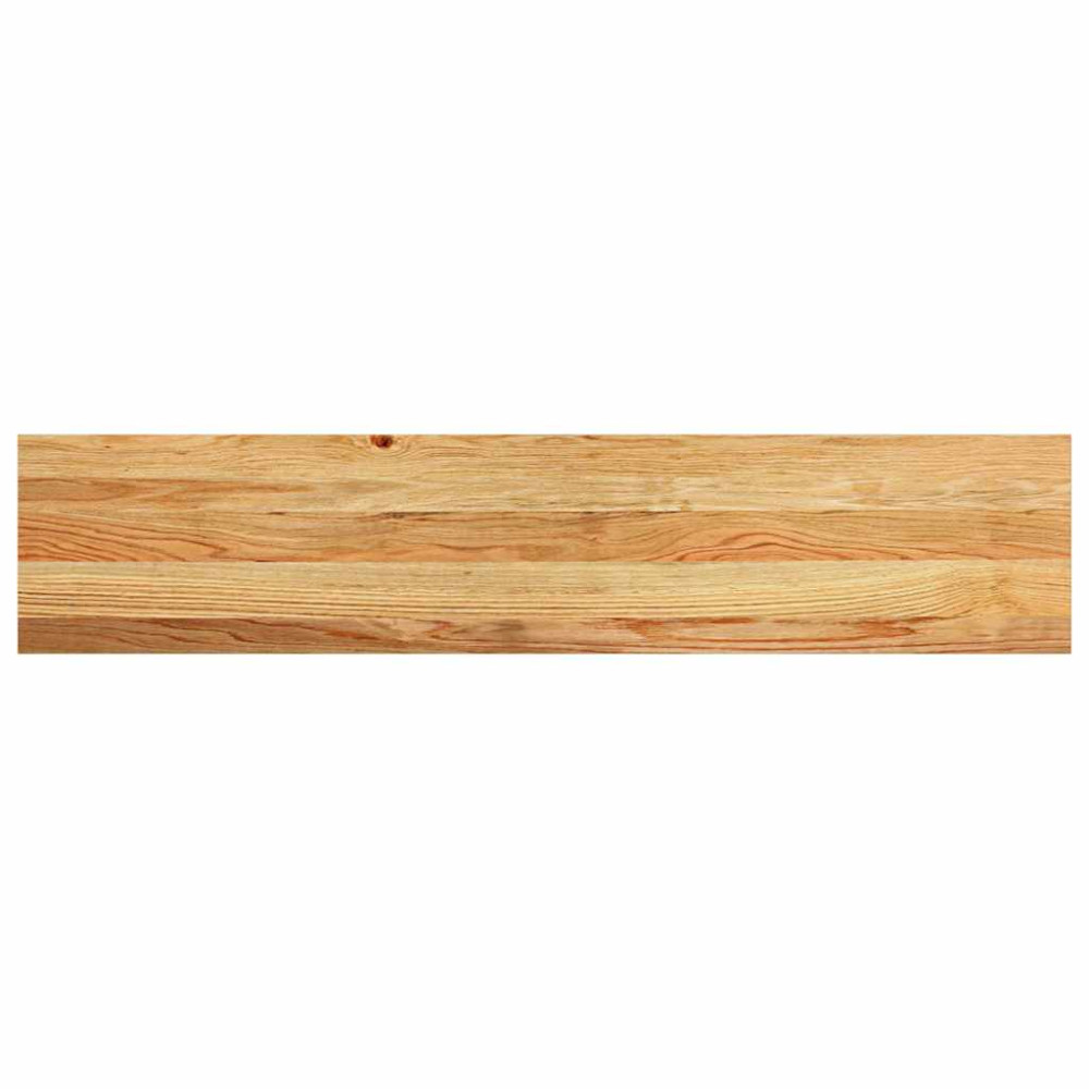 Produktbild för Trappstegsmattor 12 pcs ljusbrun 120x25x2 cm massiv ek