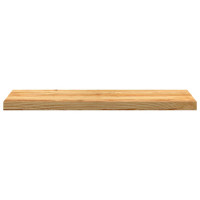 Produktbild för Trappstegsmattor 12 pcs ljusbrun 90x30x2 cm massiv ek