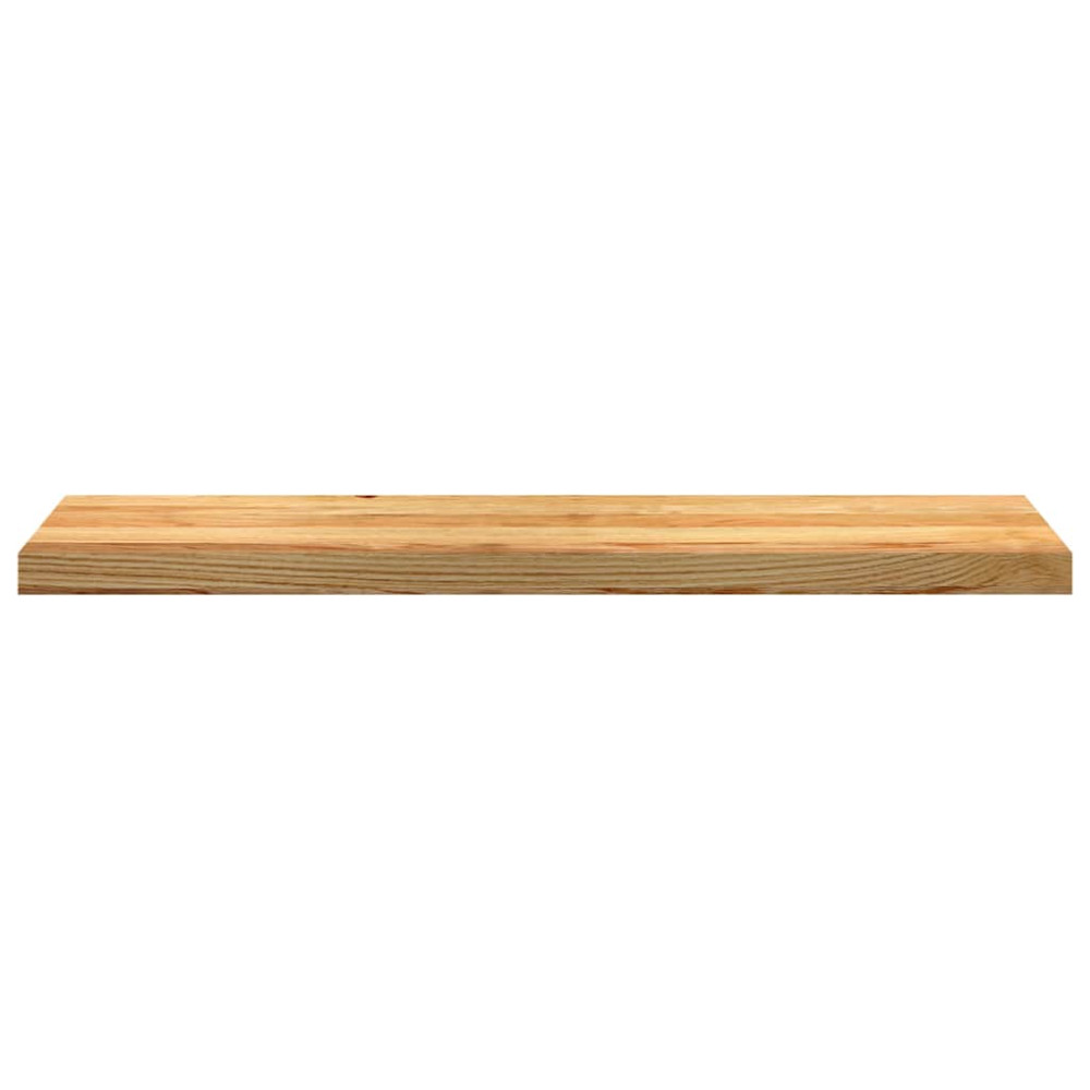 Produktbild för Trappstegsmattor 12 pcs ljusbrun 100x30x2 cm massiv ek