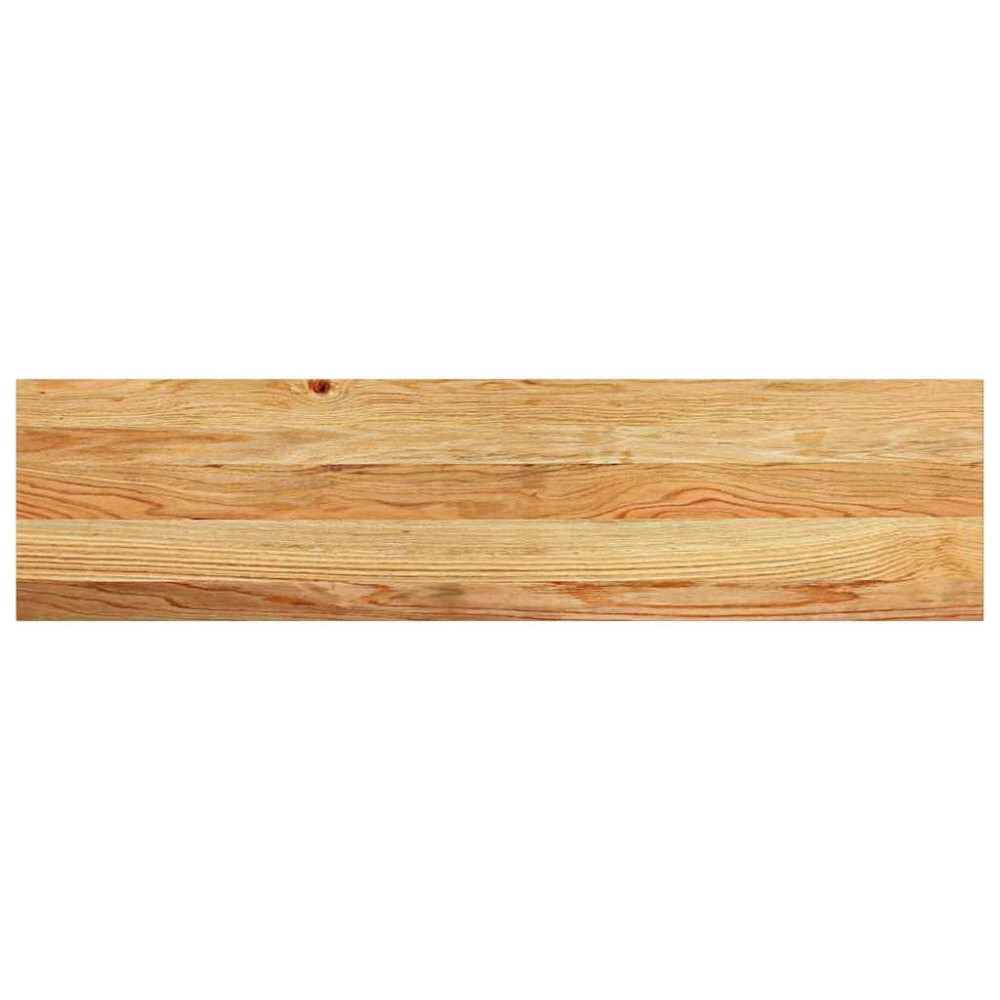 Produktbild för Trappstegsmattor 12 pcs ljusbrun 100x30x2 cm massiv ek