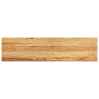Produktbild för Trappstegsmattor 12 pcs ljusbrun 100x30x2 cm massiv ek