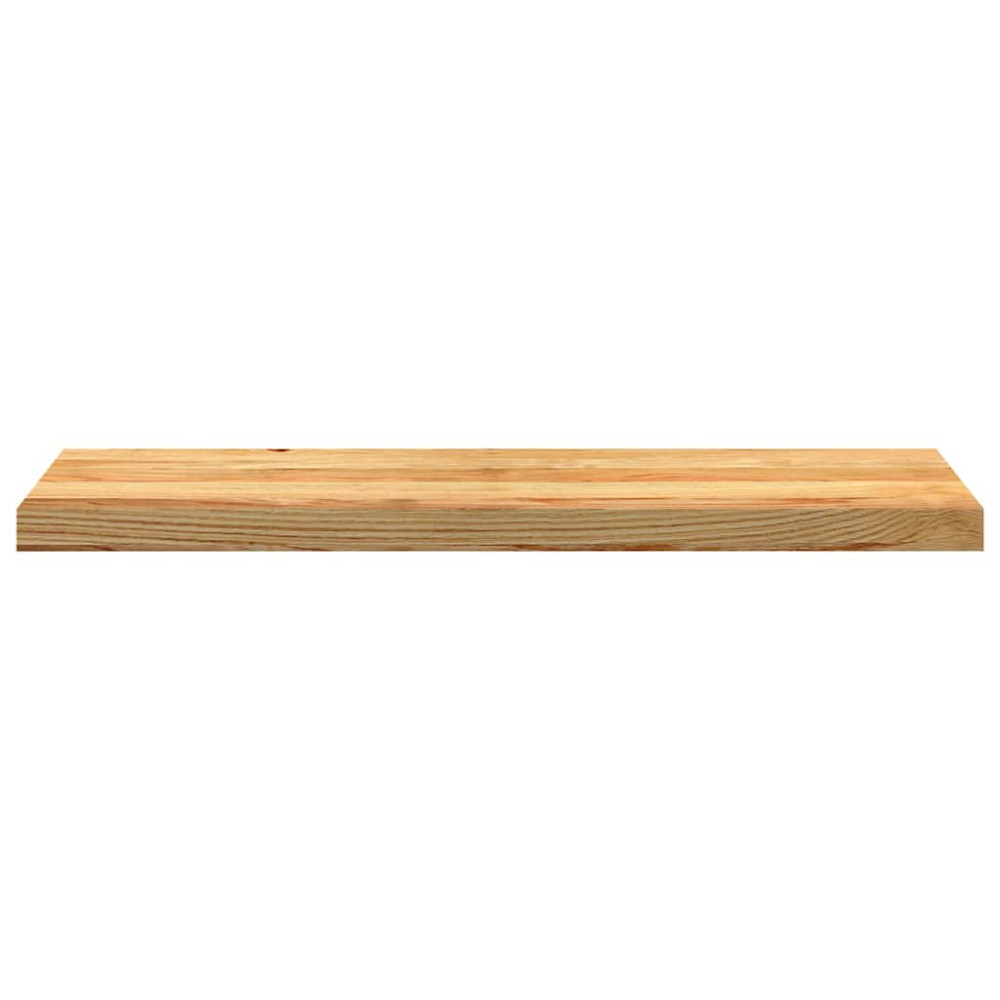 Produktbild för Trappstegsmattor 16 pcs ljusbrun 90x25x2 cm massiv ek