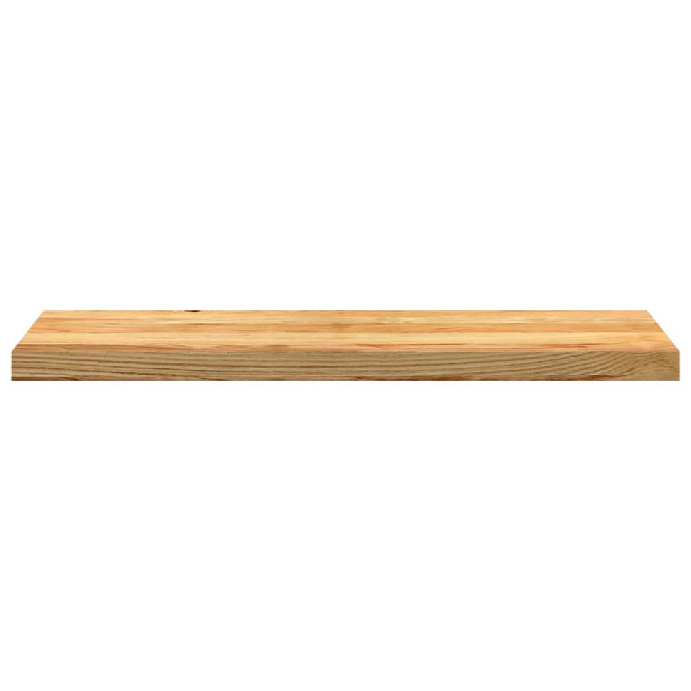 Produktbild för Trappstegsmattor 16 pcs ljusbrun 90x30x2 cm massiv ek