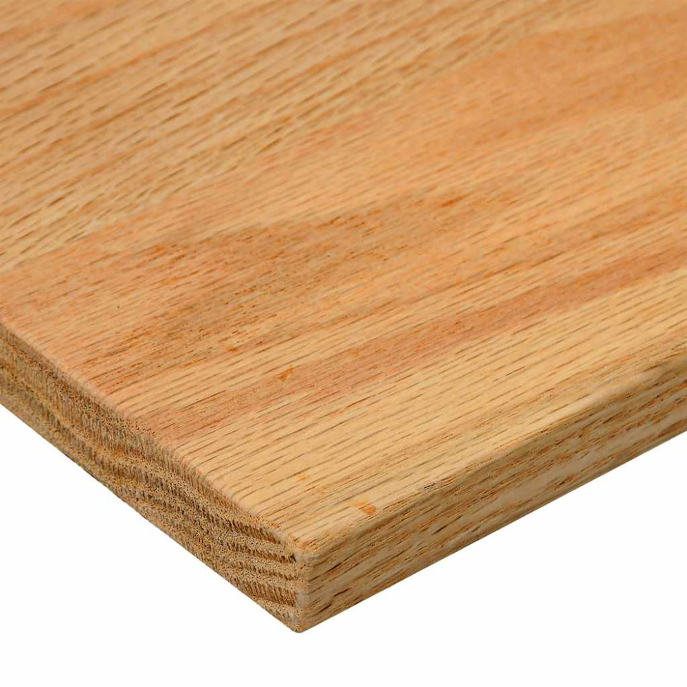 Produktbild för Trappstegsmattor 16 pcs ljusbrun 90x30x2 cm massiv ek