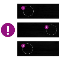 Produktbild för Trappstegsmattor 20 pcs brunsvart 70x25x2 cm massiv ek