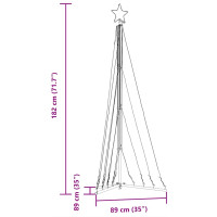 Produktbild för Julgransbelysning 339 LEDs varmvit 182 cm