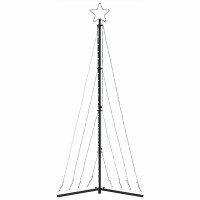 Produktbild för Julgransbelysning 339 LEDs kallvit 182 cm