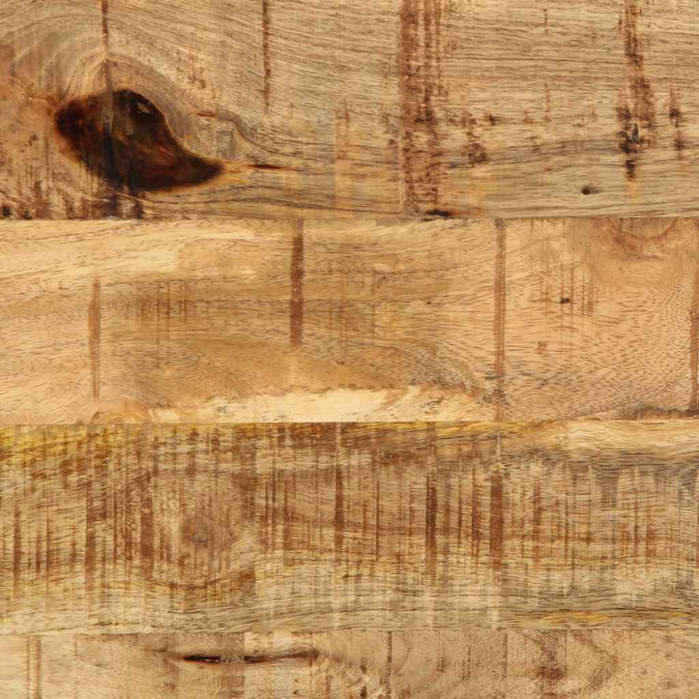 Produktbild för Soffbord 90x50x36 cm massivt grovt mangoträ