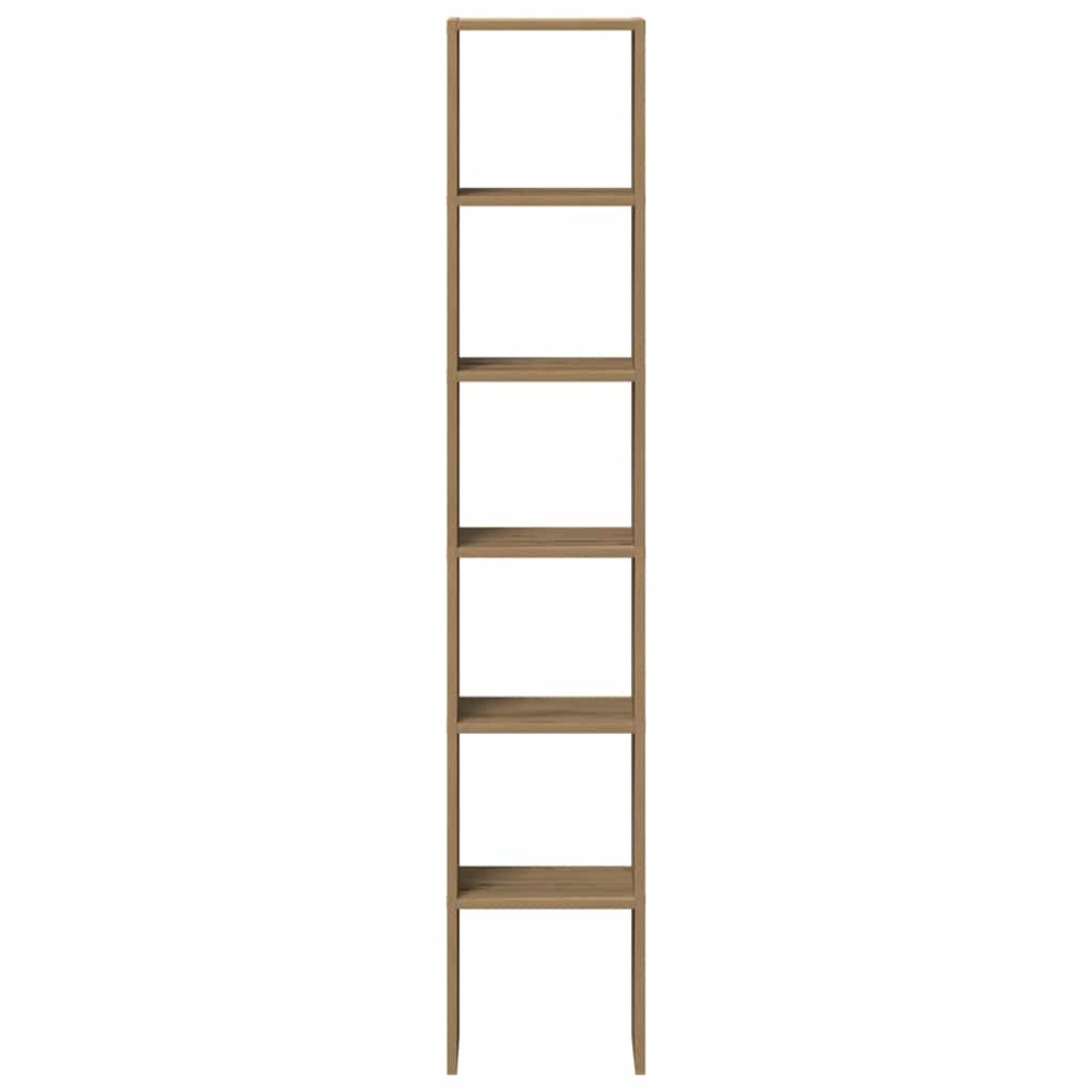 Produktbild för Bokhyllor 2 st stapelbara artisan ek 30x30x80cm konstruerat trä