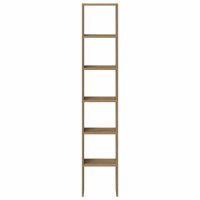 Produktbild för Bokhyllor 2 st stapelbara artisan ek 30x30x80cm konstruerat trä