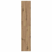 Produktbild för Bokhyllor 2 st stapelbara artisan ek 30x30x80cm konstruerat trä