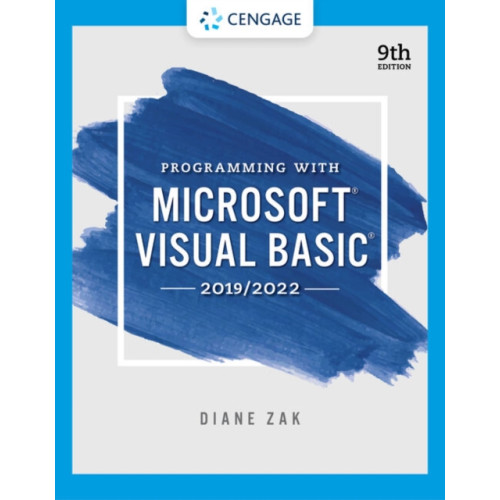 Cengage Learning, Inc Programming With Microsoft Visual Basic 2019/2022 (häftad, eng)