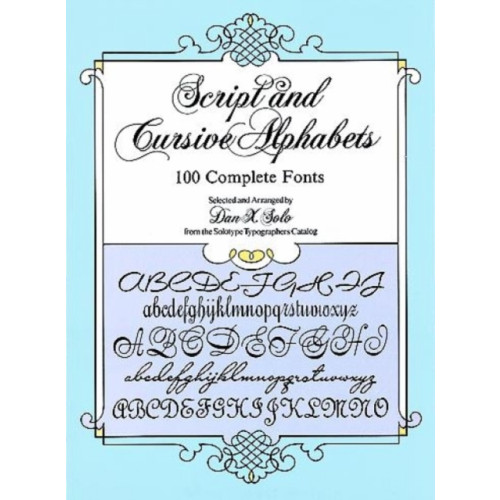 Dover publications inc. Script and Cursive Alphabets (häftad, eng)