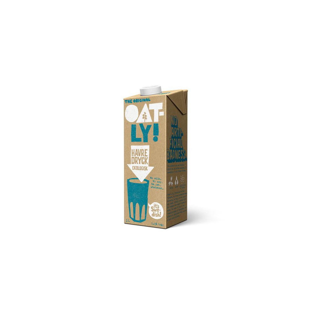 Produktbild för Havredryck OATLY Ekologisk KRAV 1L