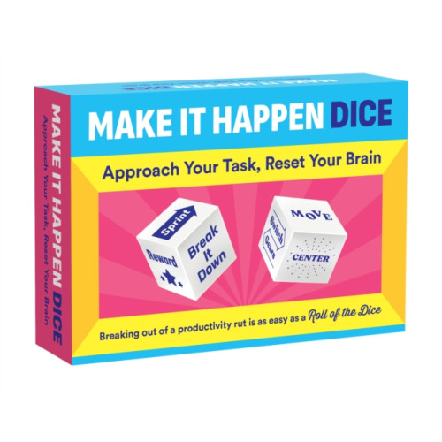 Chronicle Books Make It Happen Dice