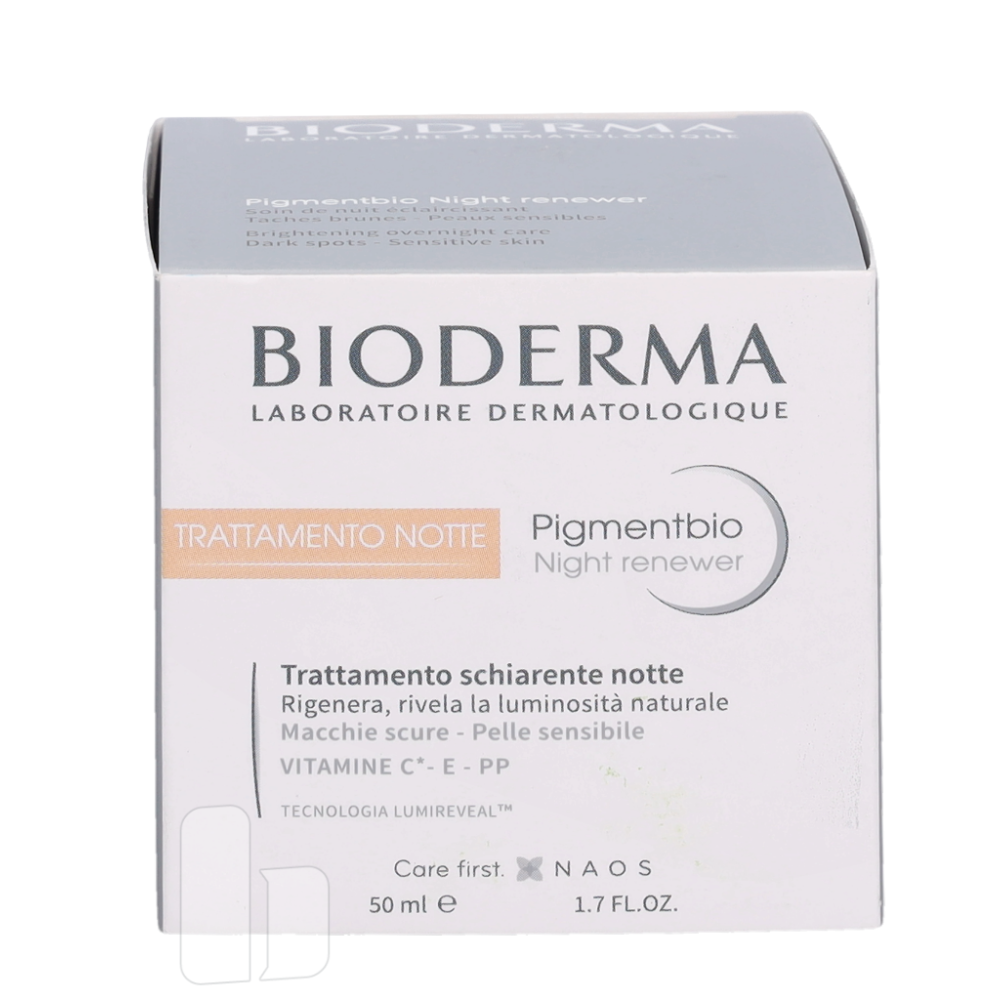 Produktbild för Bioderma Pigmentbio Night Renewer Brightening Overnight Care 50 ml