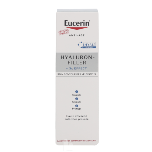 Eucerin Eucerin Hyaluron-Filler 3x Eye Contour Cream SPF15 15 ml Dam