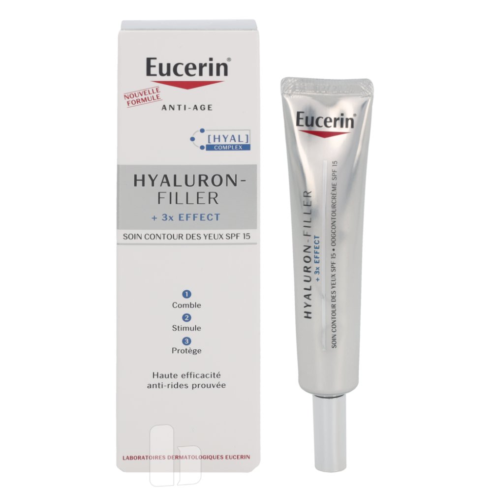 Produktbild för Eucerin Hyaluron-Filler 3x Eye Contour Cream SPF15 15 ml Dam