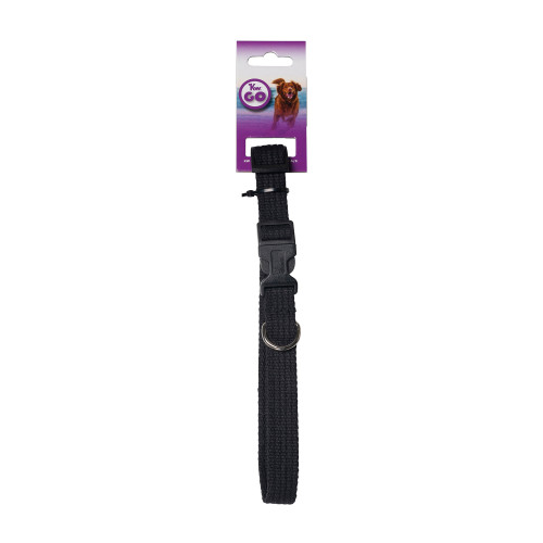 KW KW GO Halsband Svart ställbart 20mm/40-55cm