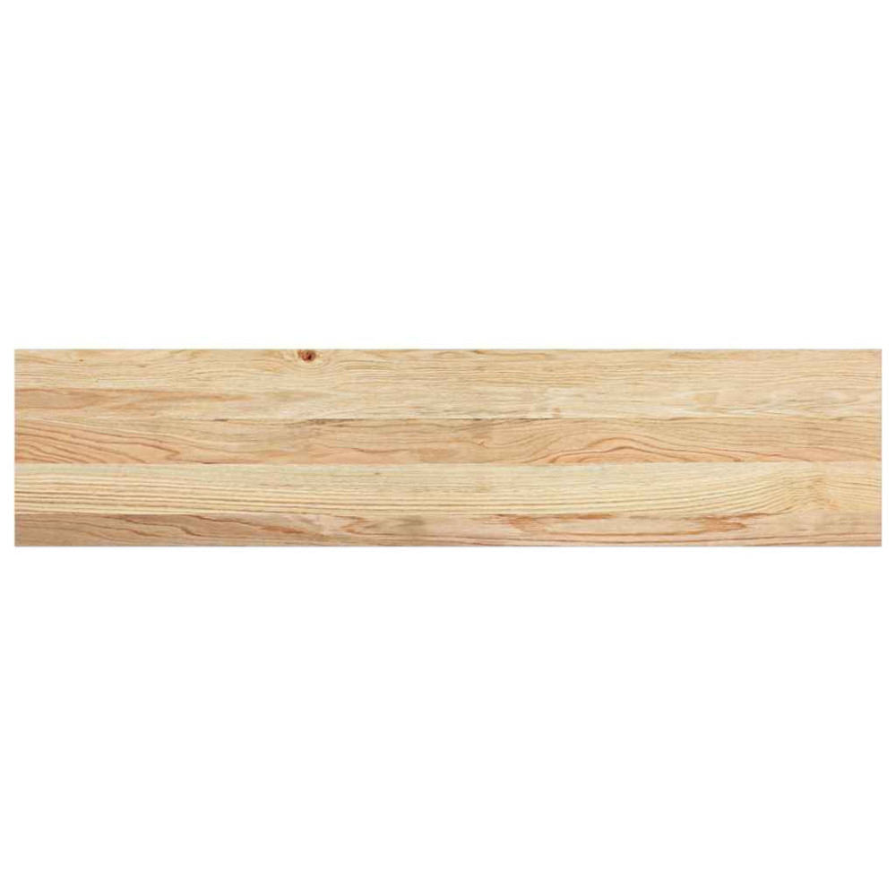 Produktbild för Trappstegsmattor 4 pcs obehandlad 110x30x2 cm massiv ek