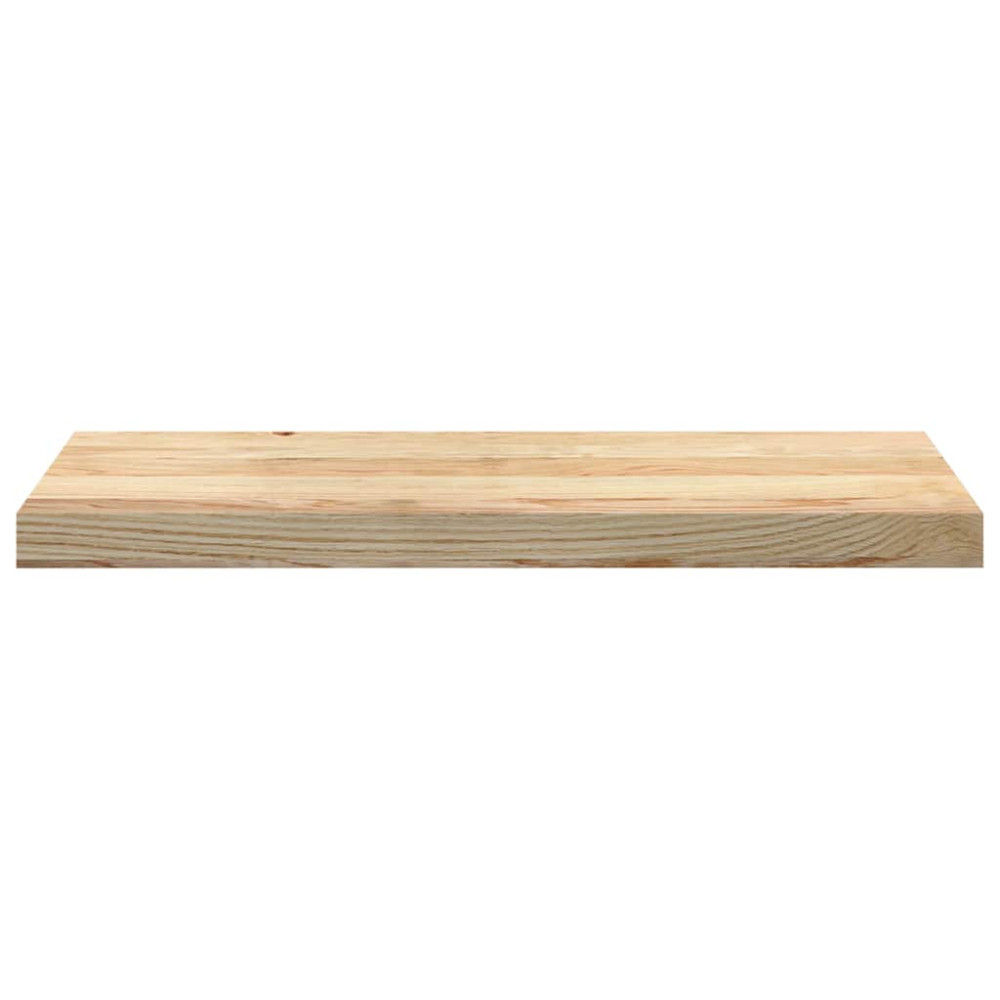 Produktbild för Fönsterbänkar 2 st obehandlad 70x30x2 cm massiv ek
