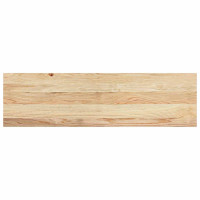 Produktbild för Fönsterbänkar 2 st obehandlad 90x30x2 cm massiv ek