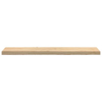 Produktbild för Fönsterbänkar 2 st obehandlad 120x30x2 cm massiv ek