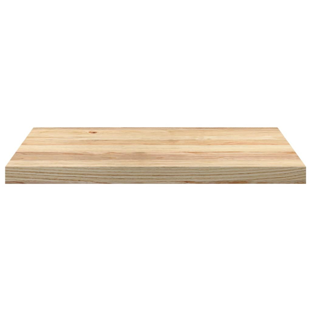 Produktbild för Fönsterbänkar 2 st obehandlad 70x40x2 cm massiv ek