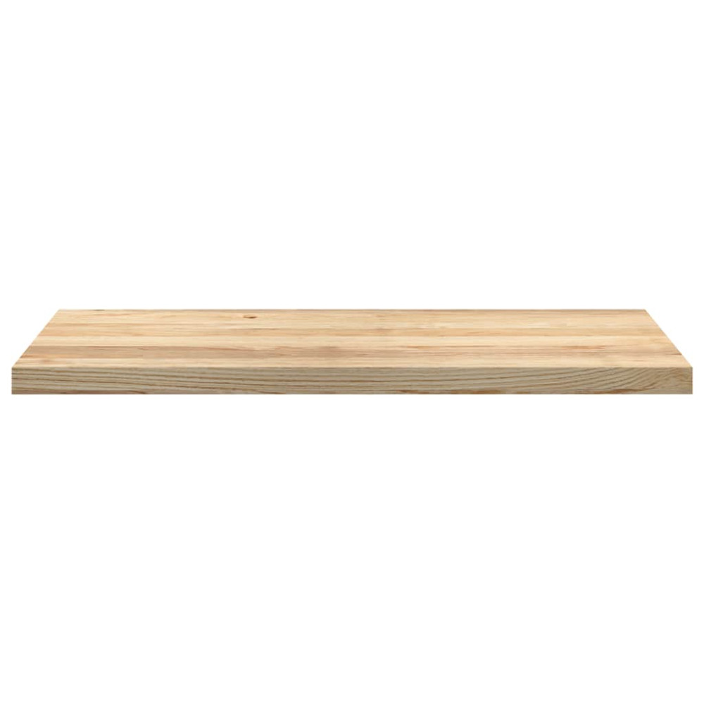 Produktbild för Fönsterbänkar 2 st obehandlad 100x40x2 cm massiv ek