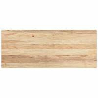 Produktbild för Fönsterbänkar 2 st obehandlad 100x40x2 cm massiv ek