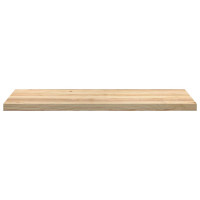 Produktbild för Fönsterbänkar 2 st obehandlad 110x40x2 cm massiv ek