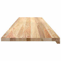 Produktbild för Fönsterbänkar 2 st obehandlad 160x40x2 cm massiv ek