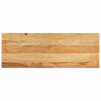 Produktbild för Fönsterbänkar 2 st ljusbrun 70x30x2 cm massiv ek