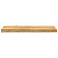 Produktbild för Fönsterbänkar 2 st ljusbrun 80x30x2 cm massiv ek