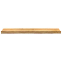 Produktbild för Fönsterbänkar 2 st ljusbrun 110x30x2 cm massiv ek