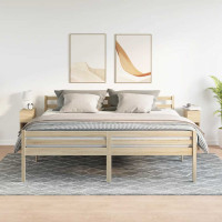 Produktbild för Sängbord 2 st med låda sonoma-ek 20x36x60 cm